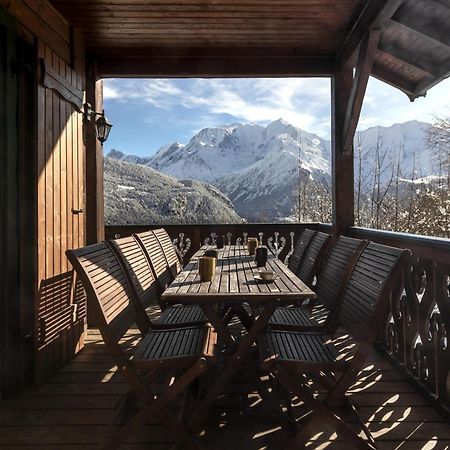 Chalet Marie Paradis Vue Mont Blanc Сен-Жерве-ле-Бен Екстер'єр фото
