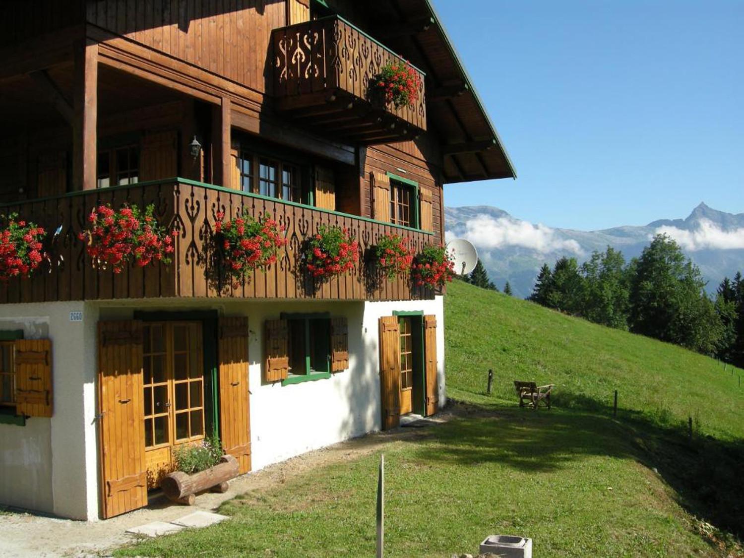 Chalet Marie Paradis Vue Mont Blanc Сен-Жерве-ле-Бен Екстер'єр фото