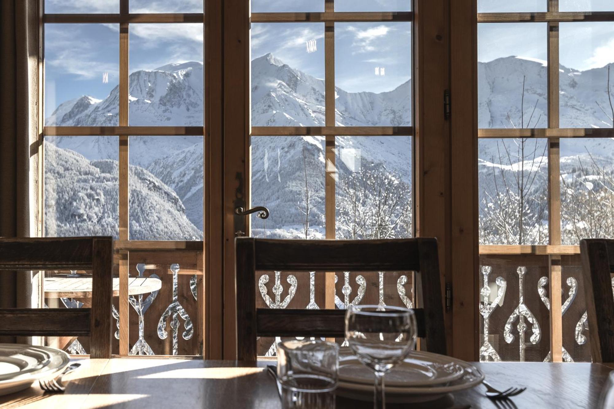 Chalet Marie Paradis Vue Mont Blanc Сен-Жерве-ле-Бен Екстер'єр фото